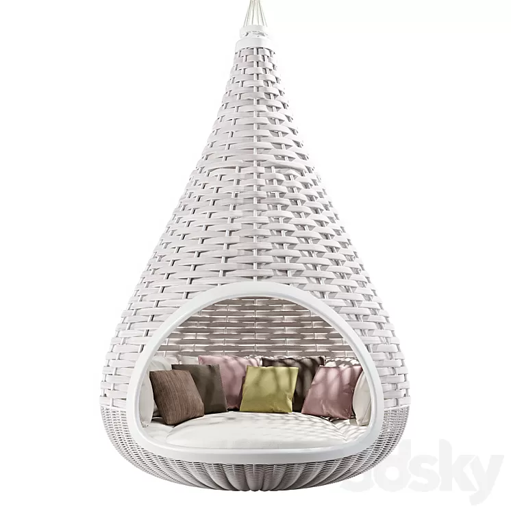 Nestrest by Dedon 3D Model Nestrest by Dedon 3D Model