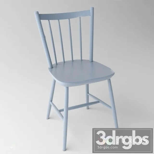 Netfurniture Spindle Side Chair 3D Model Download Netfurniture Spindle Side Chair 3D Model Download
