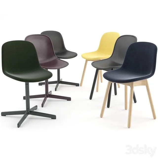 NEU Chairs by HAY 3D Model NEU Chairs by HAY 3D Model