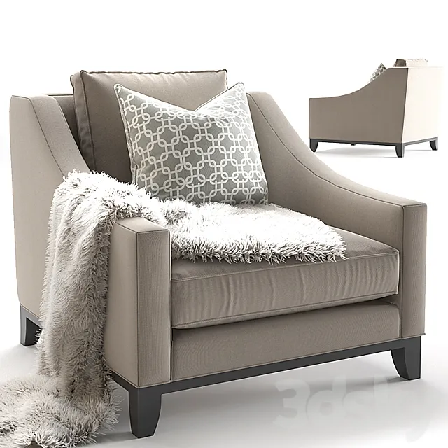 Neue Lounge Chair 3D Model