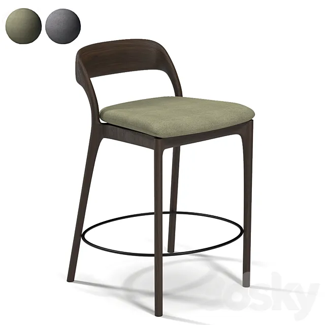 neva bar stool 3DModel neva bar stool 3DModel