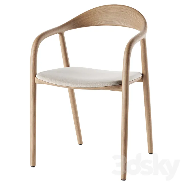 Neva Chair By Artisan 3D Model Neva Chair By Artisan 3D Model
