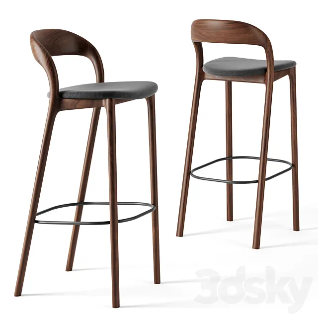 Neva Light Bar chair by Artisan 3DModel