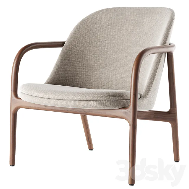 Neva lounge trimmed By Artisan 3D Model Neva lounge trimmed By Artisan 3D Model