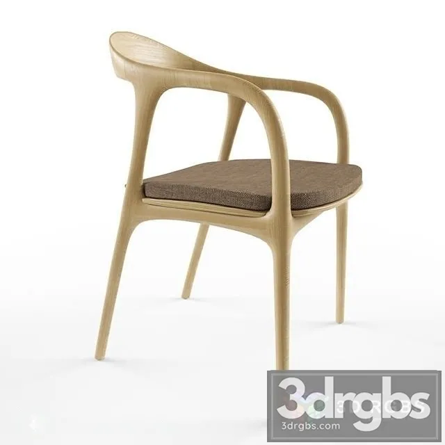 Neva Wooden Chair 3D Model Download Neva Wooden Chair 3D Model Download