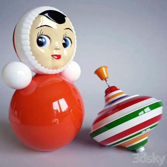 Nevalyashka 3D Model Nevalyashka 3D Model