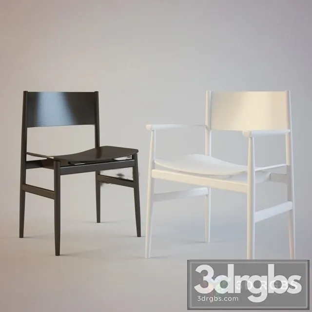 Neve chair design by Piero Lissoni 3D Model Download Neve chair design by Piero Lissoni 3D Model Download