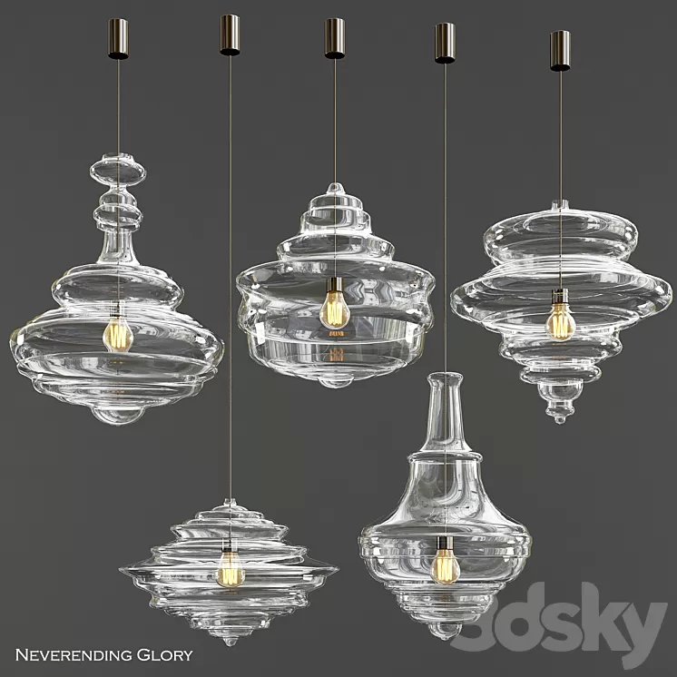 Neverending Glory by LASVIT lighting 3D Model Neverending Glory by LASVIT lighting 3D Model