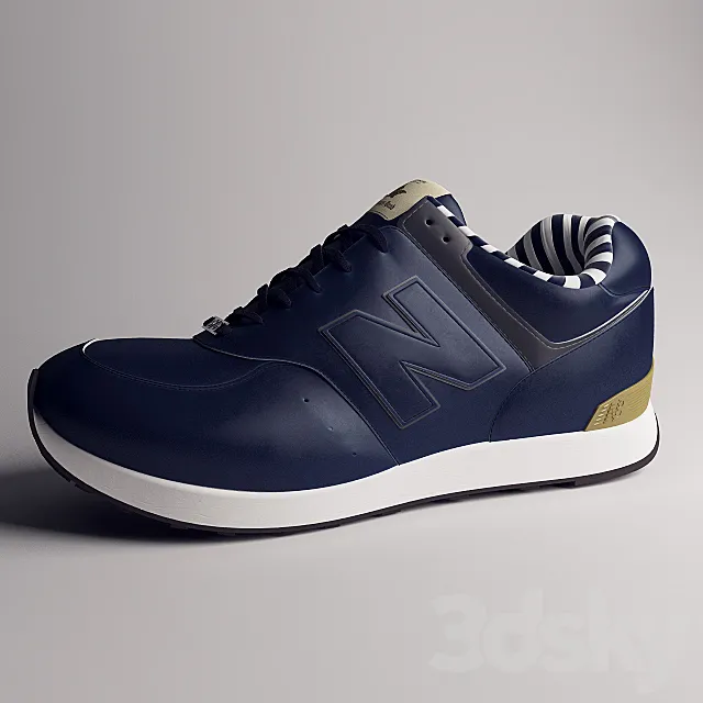 New Balance 576 “The King’s Head” 3D Model