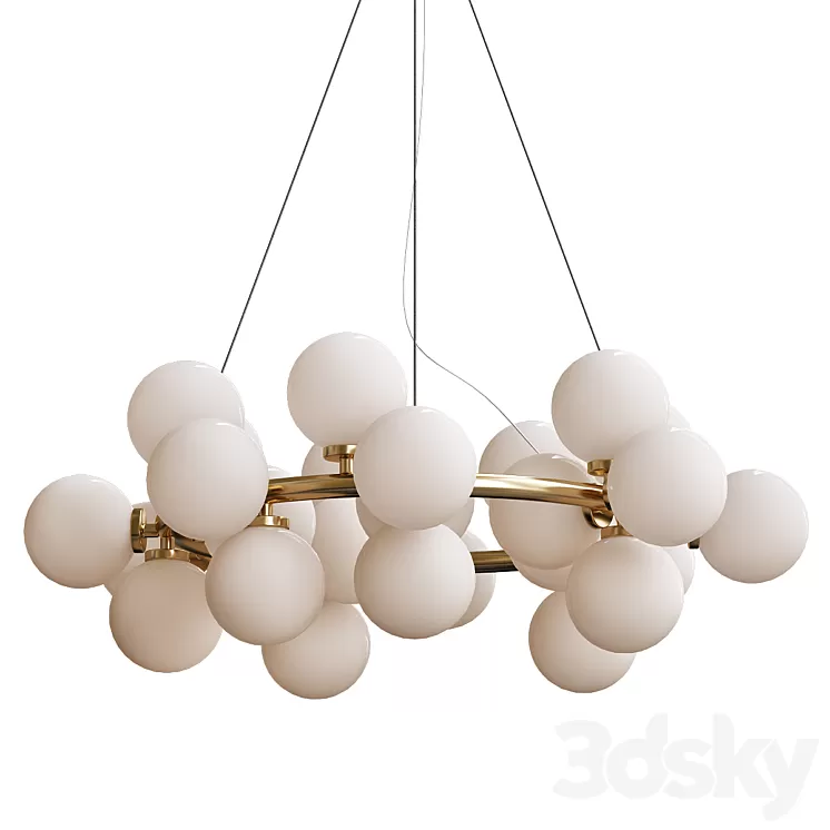 New Bubble Modern LED Pendant Lights Lamp 3D Model New Bubble Modern LED Pendant Lights Lamp 3D Model