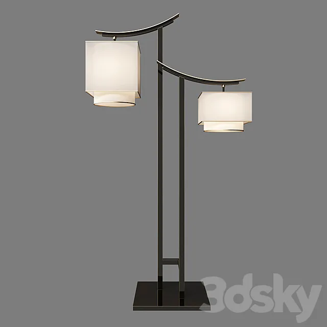 New chinese floor lamp 3DModel