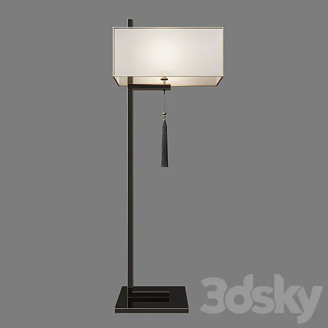 New chinese floor lamp 3DModel