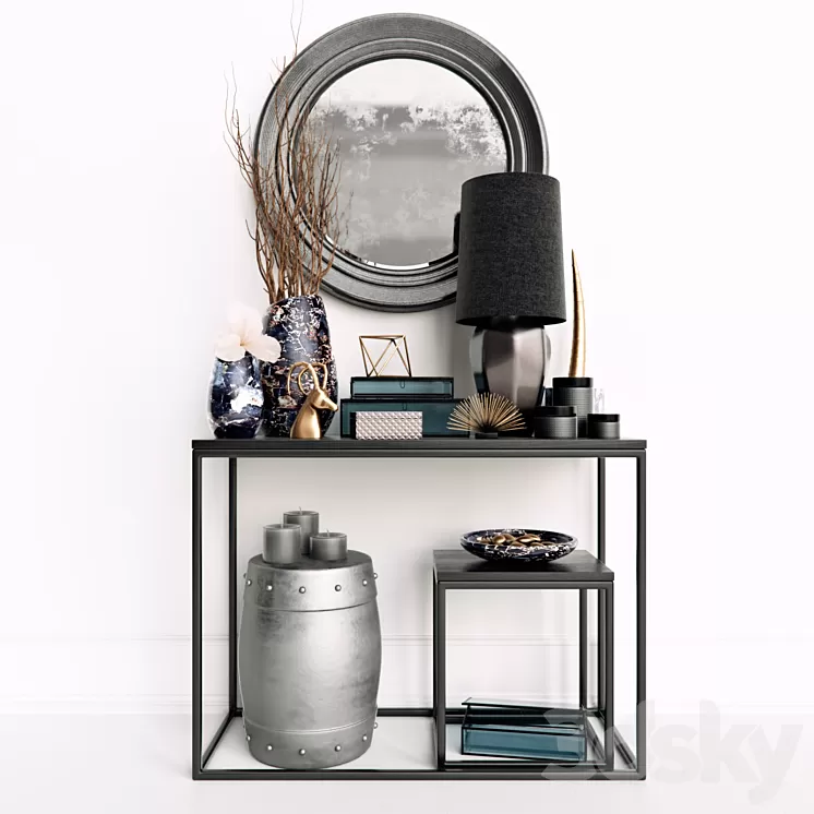 New Decorative Set 3D Model