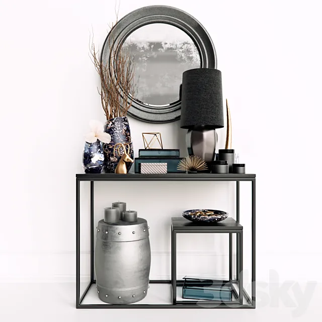 New Decorative Set 3DModel