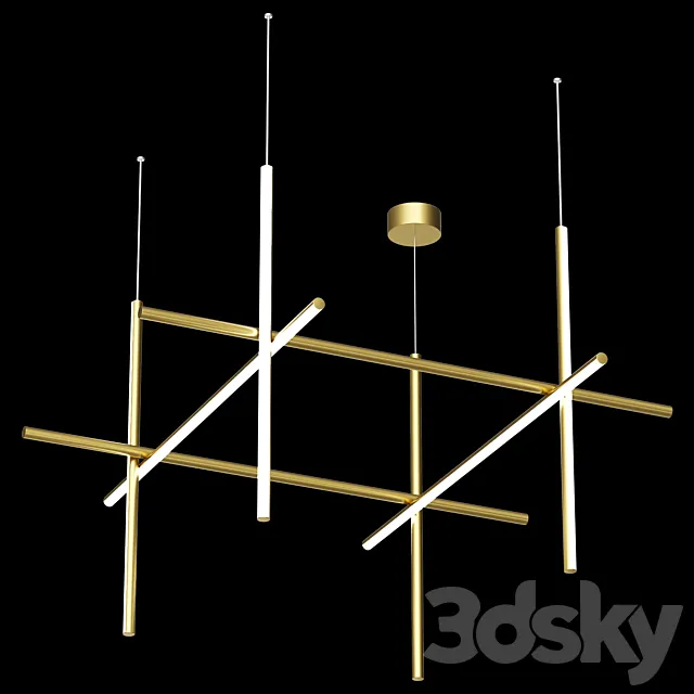 New Design Energy Efficient LED Indoor Modern Chandelier 3D Model New Design Energy Efficient LED Indoor Modern Chandelier 3D Model