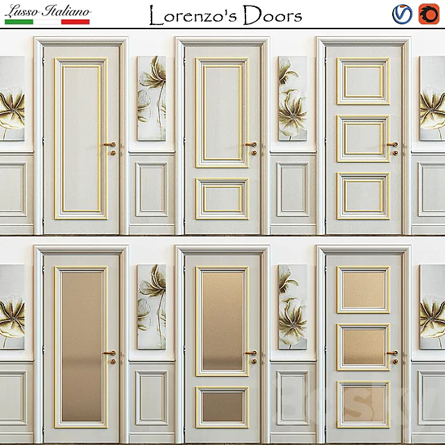 New Design Porte (Lorenzo’s Doors) 3DModel