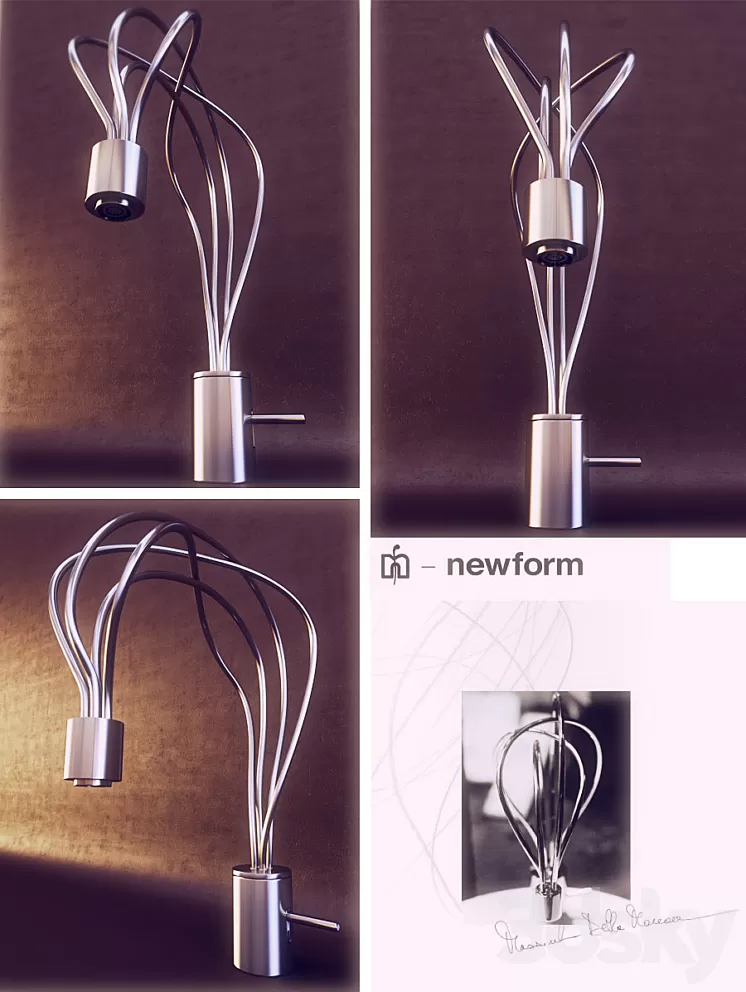 New Form Morpho art 61810 3D Model