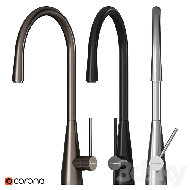New Form Ycon | Kitchen Faucet 3D Model