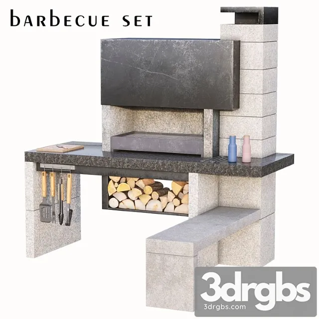New jersey barbecue grill (1 barbecue) 3D Model Download New jersey barbecue grill (1 barbecue) 3D Model Download