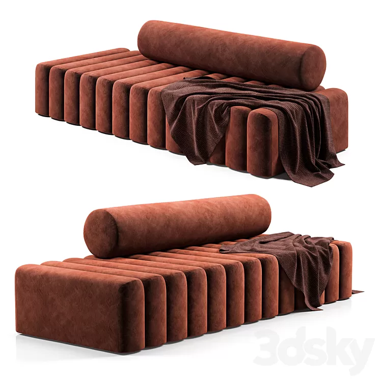 New Moon Couch by Murrmurr 3D Model Free Download