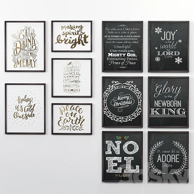 New paintings 3D Model New paintings 3D Model