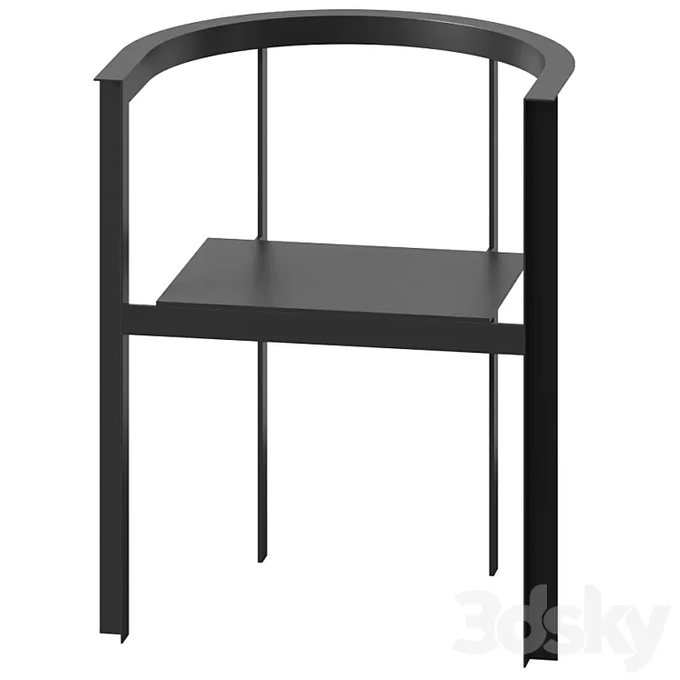 NEW TENDENCY Throne Chair 3D Model NEW TENDENCY Throne Chair 3D Model