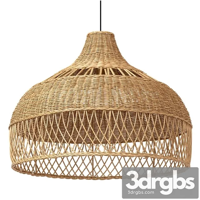 New wicker round tulip skirt rattan light New wicker round tulip skirt rattan light