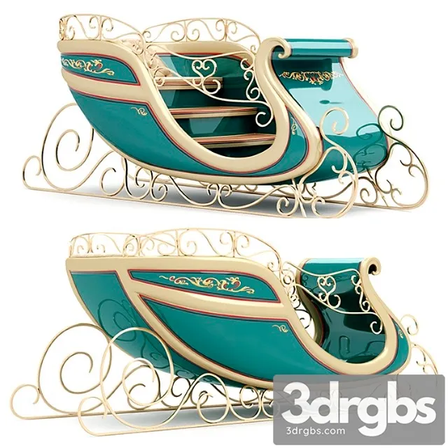 New year& 3D Model Download