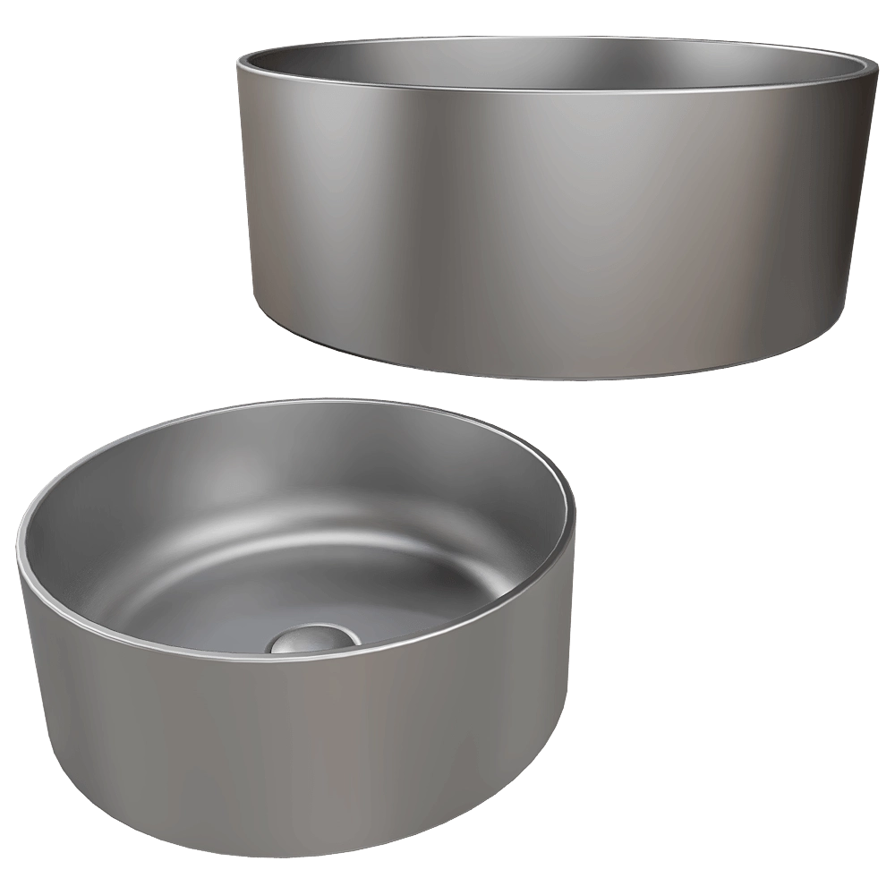 Newform – Stainless steel lay on washbasin Art.72301X 3D Model Newform – Stainless steel lay on washbasin Art.72301X 3D Model