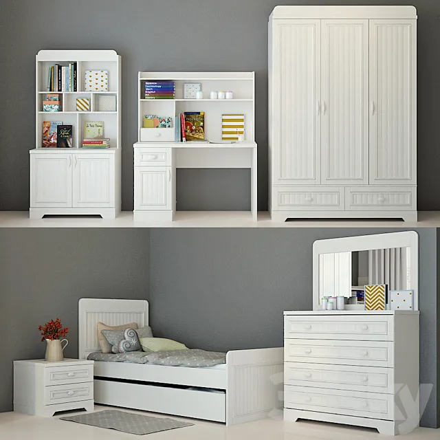 NewJoy – White Life Series 3DModel