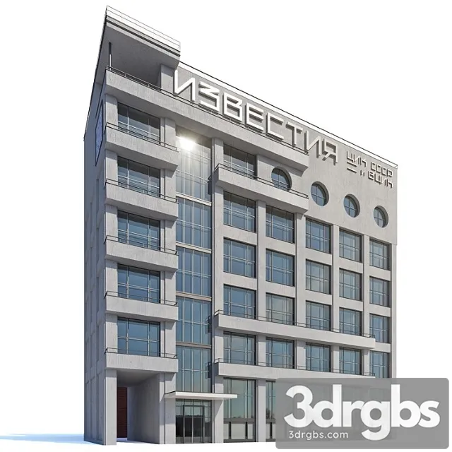 News of the central executive committee of the ussr and the central executive committee 3D Model Download News of the central executive committee of the ussr and the central executive committee 3D Model Download