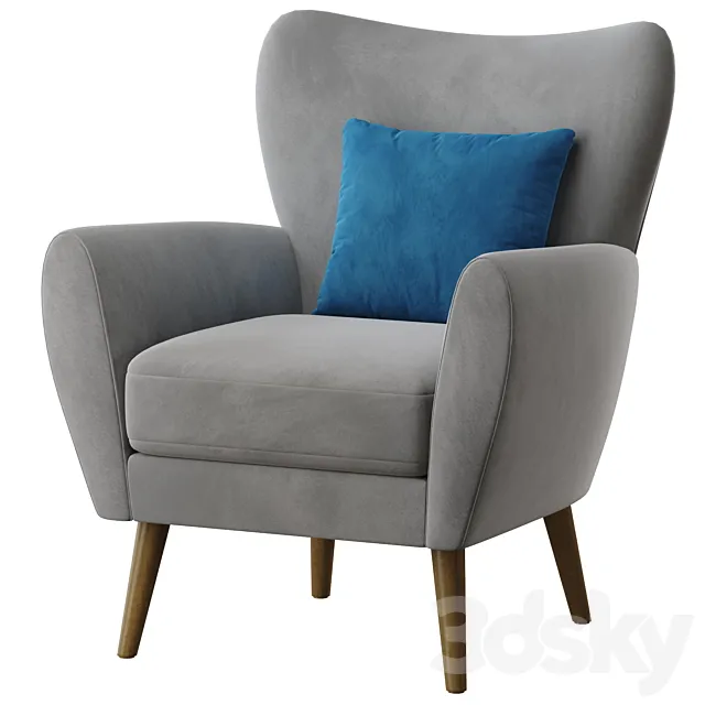 Next Wilson Accent Chair 3D Model