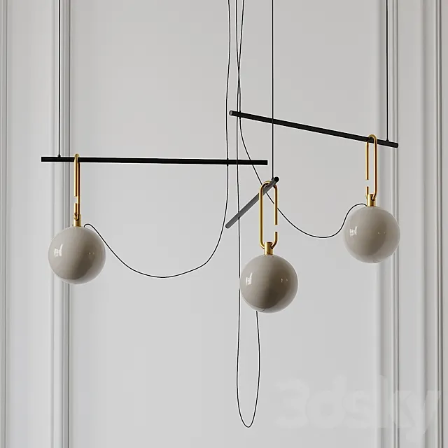 NH S3 Suspension Lamp By Neri & Hu 3D Model NH S3 Suspension Lamp By Neri & Hu 3D Model