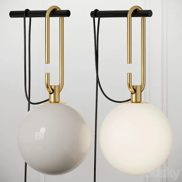 NH Wall Lamp 3D Model