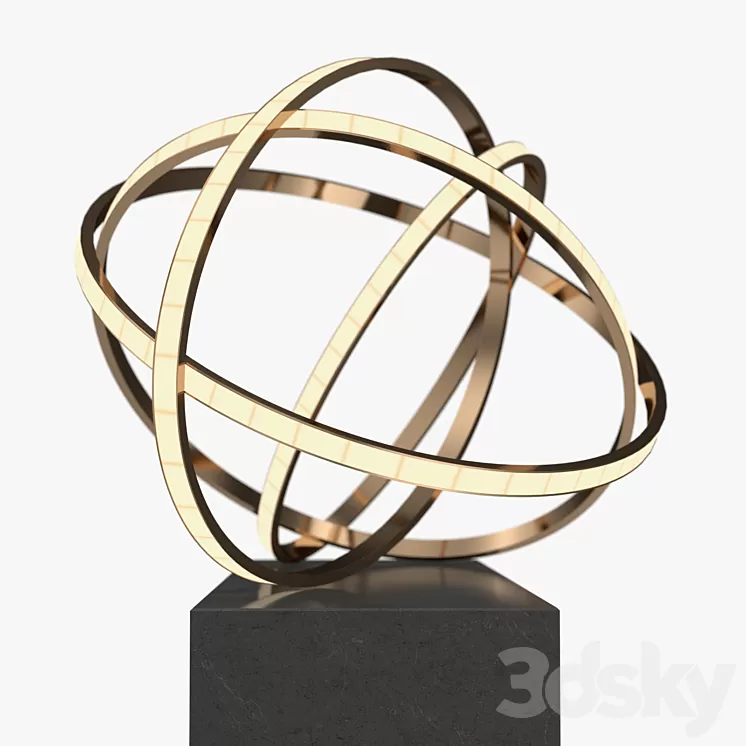 Niamh Barry – Falling light sculpture 3D Model