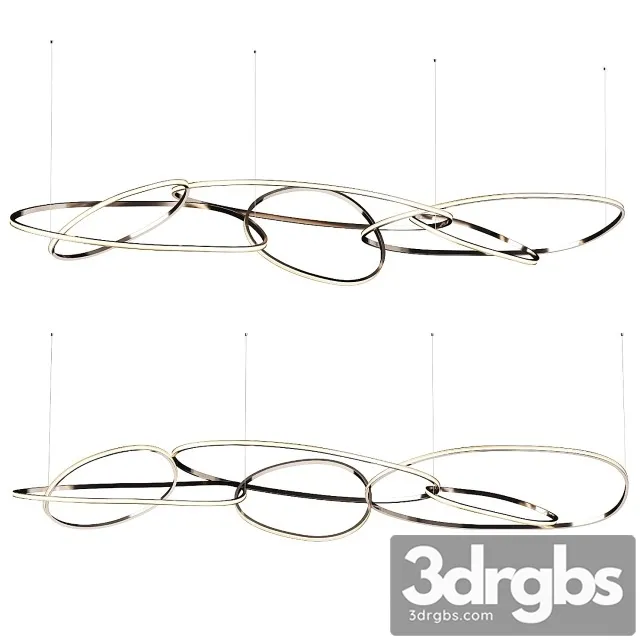 Niamh Barry Unfolded Suspended Light Sculpture 3D Model Download