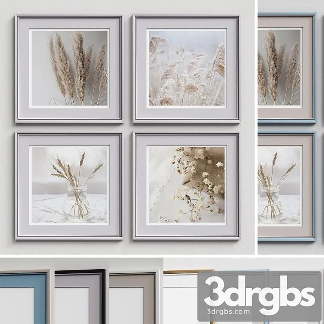 Nice Picture Frames Set 164 3D Model Download Nice Picture Frames Set 164 3D Model Download