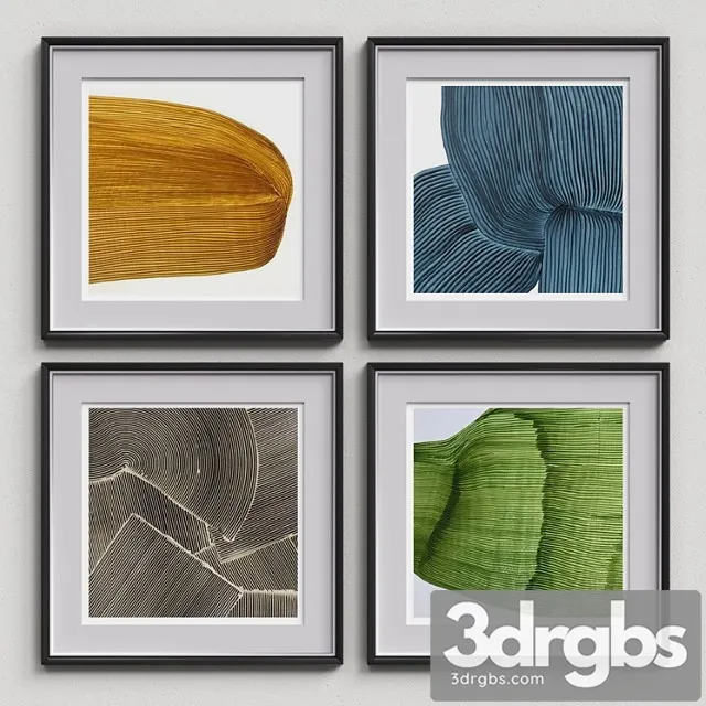 Nice Picture Frames Set 91 3D Model Download Nice Picture Frames Set 91 3D Model Download