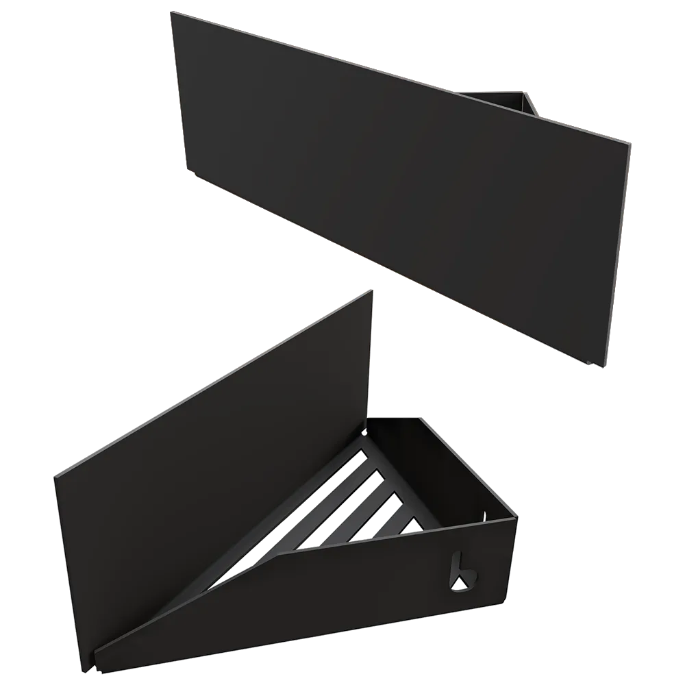 NICHBA – Bath Shelf Corner 3D Model NICHBA – Bath Shelf Corner 3D Model