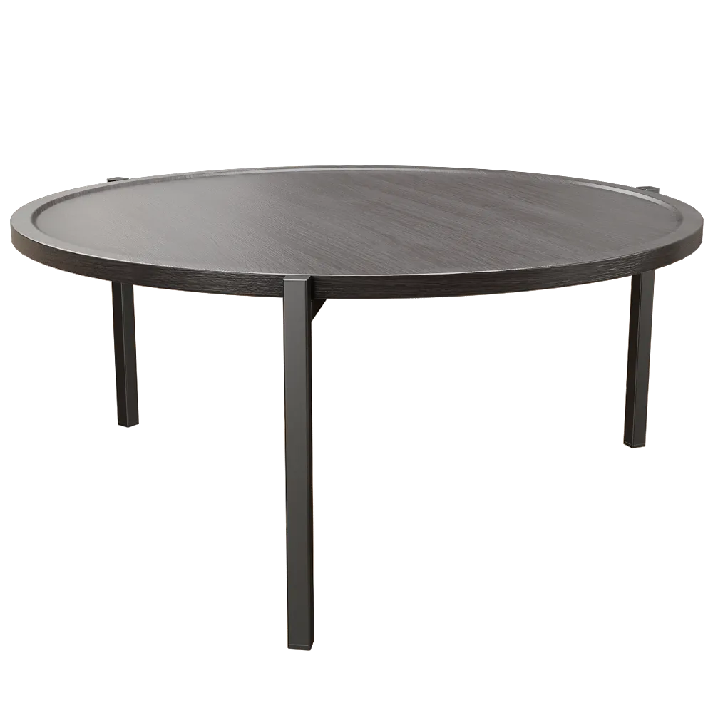 NICHBA – Coffee table 90 3D Model NICHBA – Coffee table 90 3D Model