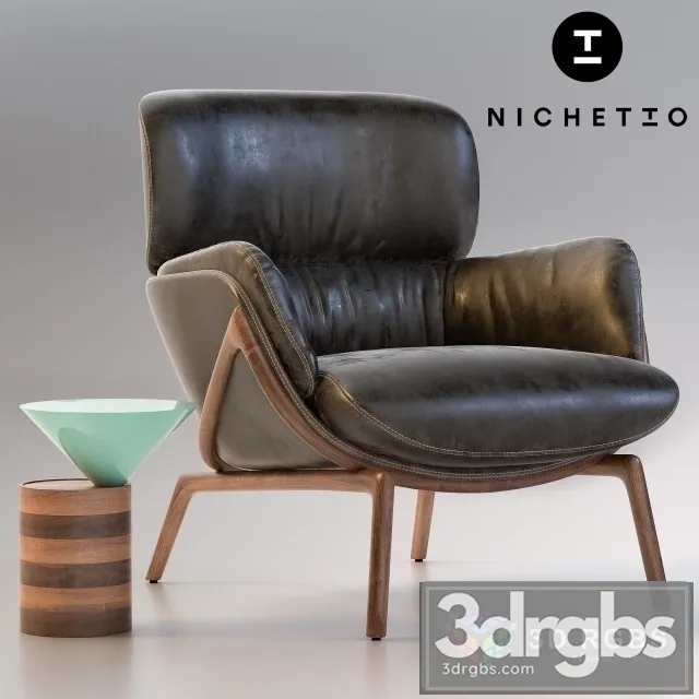 Nichetto Elysia Armchair 3D Model Download Nichetto Elysia Armchair 3D Model Download