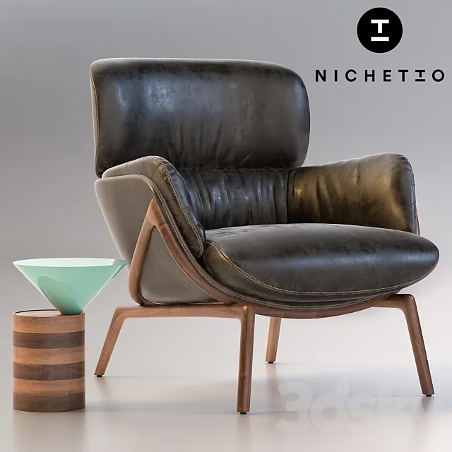 Nichetto Elysia Lounge Chair 3DModel