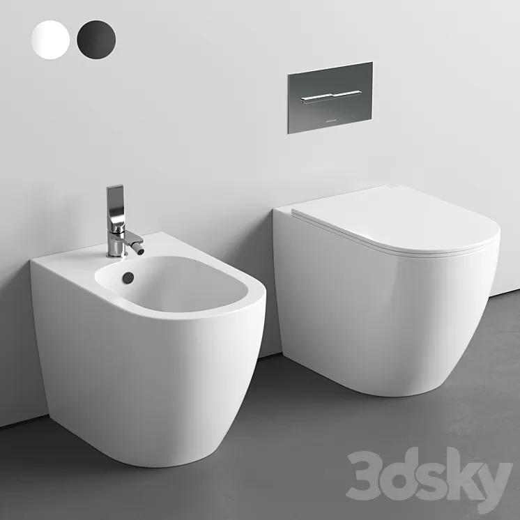 Nick Pin WC 3D Model Free Download