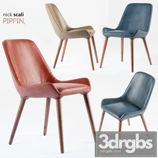 Nick Scali Pippin Chair 3D Model Download Nick Scali Pippin Chair 3D Model Download