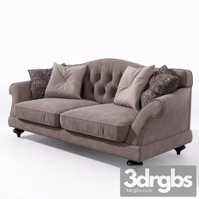 Nicoline Zeus Sofa 01 3D Model Download