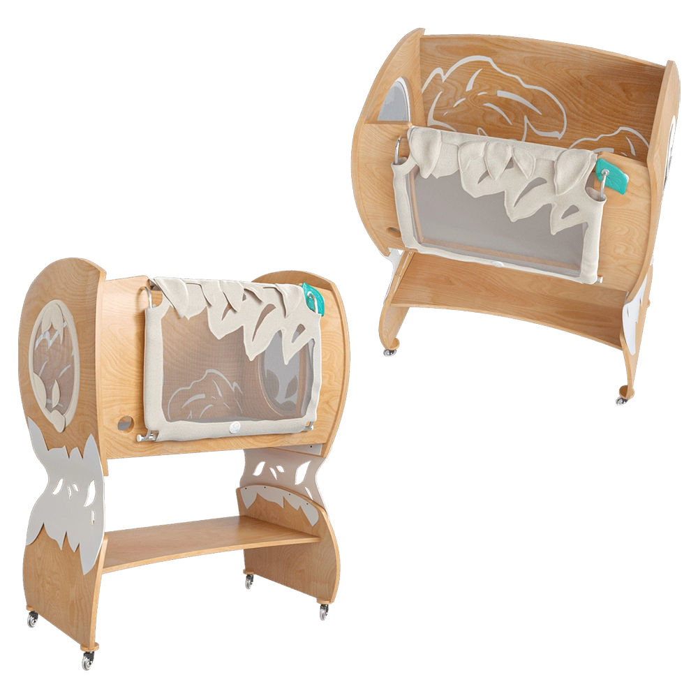 Nidlit – Bed with console 3D Model