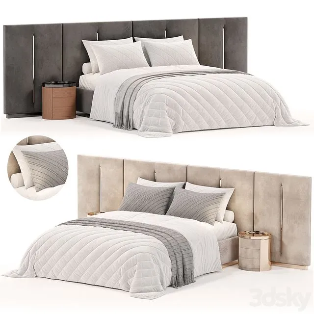 NIGHT CLUB BED BY LUXENCE 3D Model NIGHT CLUB BED BY LUXENCE 3D Model