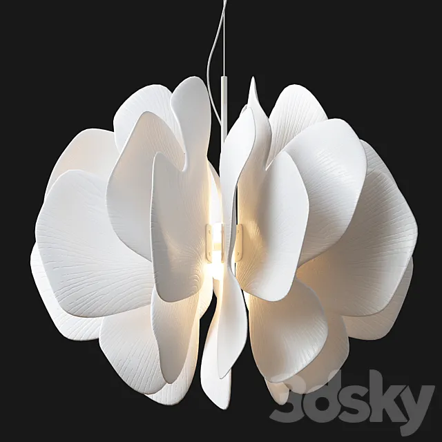 Nightbloom LED Pendant 3D Model Nightbloom LED Pendant 3D Model