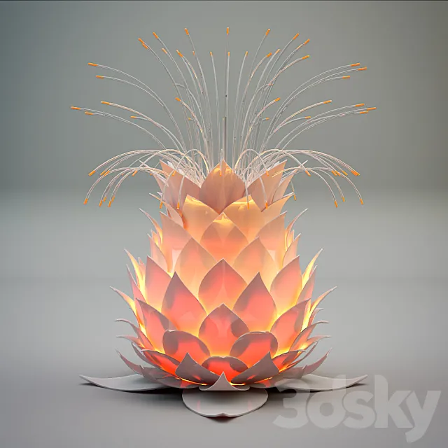 Nightlight flower 3D Model Nightlight flower 3D Model