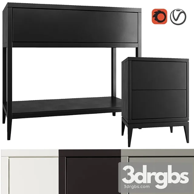 nightstand austin 3D Model Download